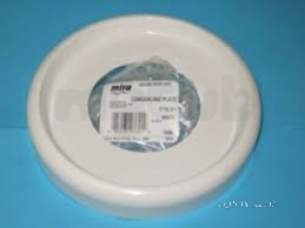 Mira Commercial and Domestic Spares -  Mira 076.21 Concealing Plate White