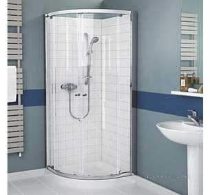 Mira Ace Shower Enclosures -  Mira Ace 900mm Quad Doors Pair Sl/cl