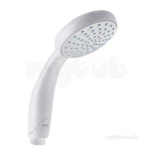 Mira Shower Accessories -  Mira Nectar Single Mode Showerhead White