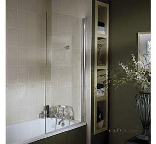 Mira Ace Shower Enclosures -  Mira Ace Square Bathscreen S/c L800