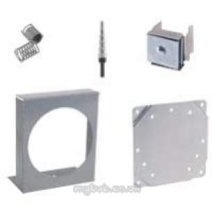 Dwyer Instruments Magnehelic Gauges -  Dwyer A497 Minihelic Surface Mtg Bracket