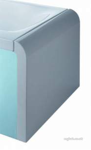 Ideal Standard Art and design Baths -  Ideal Standard Moments K6179 Curved Top End Panel Wh
