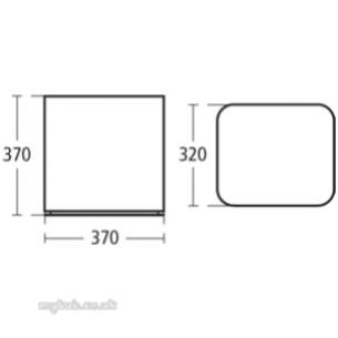 Ideal Standard Art and design Furniture -  Ideal Standard Moments K2211 370mm W/hng Drawer Unit Lo K2211sv