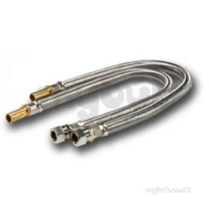 Myson Fan Convectors -  Myson Kickspace Flexible Hoses Pair