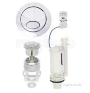 Ball Float Valves -  Fluidmaster Procp001 Na Pro Series Complete Cistern Pack
