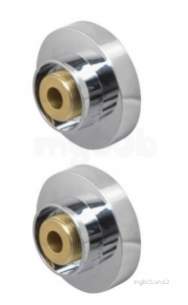 Aqualisa Shower Mixers -  Aqualisa Bar001fix Chrome Midas Bar Valve Fixing Kit With 2 Year Guarantee
