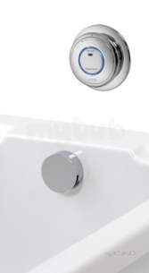 Aqualisa Showers -  Aqualisa Qz.a2.btx.05 Chrome Quartz Digital Bath Filler With 5 Year Guarantee