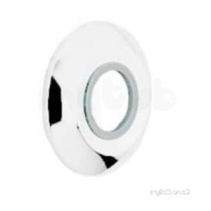 Aqualisa Showers -  Aqualisa 215018 White Wall Plate