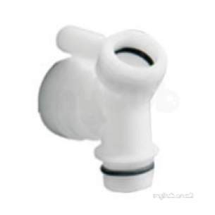 Aqualisa Showers -  Aqualisa 129601 White Rear Entry Tee