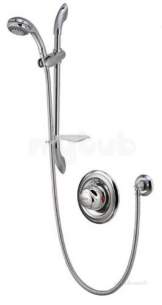 Aqualisa Showers -  Aqualisa 609.biv.01 Chrome Built In Thermostatic Shower Mixer