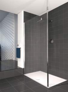 Aqualux Shower Trays -  Ftr0504aqu White Aqua 30 Rectangle Shower Tray 30x800mm
