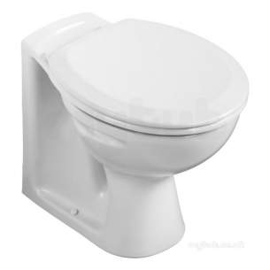 Armitage Sandringham Select -  Armitage Shanks S304301 White Sandringham Back To Wall Wc Pan With Horizontal Outlet