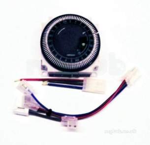Potterton Boiler Spares -  Baxi 247206 Black Multifit Integral 24 Hour Electro-mechanical Timer
