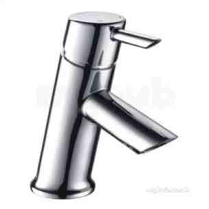 Bristan Brassware -  Polished Chrome Acute Single Handle Deck Mount Basin Tap Without Waste