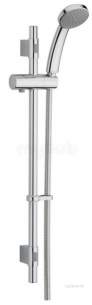 Bristan Showering -  Bristan Sm Kit01 C Chrome Smile Shower Kit With Adjustable Riser Handset And Hose