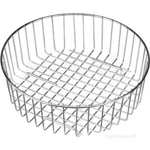 Carron Trade Sinks -  Carron Phoenix 101.0042.588 Stainless Steel Carisma Round Drainer
