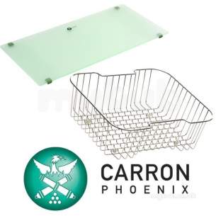 Carron Trade Sinks -  Carron Phoenix Zakcb100stca Na Cuba Accessory Pack For Large Square Bowl