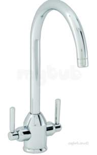 Carron Phoenix Taps and Mixers -  Brushed Nickel Dante Filter Brushed Nickel Bacteriological Filter Kitchen Tap