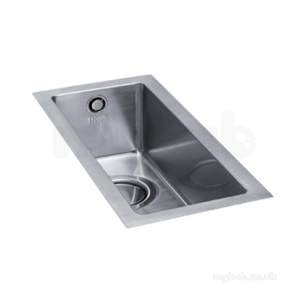 Carron Trade Sinks -  Carron Phoenix 122.0194.408 Ss Deca Complementary Half Bowl For The Deca Range