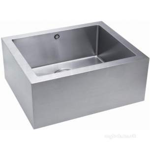 Carron Trade Sinks -  Carron Phoenix 122.0194.456 Stainless Steel Deca Extra Large Single Bowl Kitchen Sink