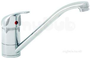 Carron Phoenix Taps and Mixers -  Carron Phoenix 2t0992 Chrome Elix Eco Single Lever Monobloc Mixer
