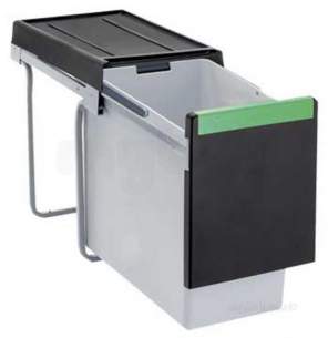 Carron Trade Sinks -  Carron Phoenix 2a1100 Na Linea 30 Litres Waste Sorter Single Bin