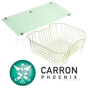 Carron Phoenix Taps and Mixers -  Carron Phoenix Zakmu090stca Na Maui Accessory Pack For Single Bowl