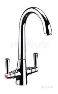 Carron Phoenix Taps And Mixers -  Carron Phoenix 2t0823-2 Chrome Opus Monobloc Sink Mixer With Quarter Turn