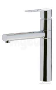 Carron Phoenix Taps and Mixers -  Carron Phoenix 2t0947 Chrome Reno Chrome Single Handle Kitchen Tap Deck Mount