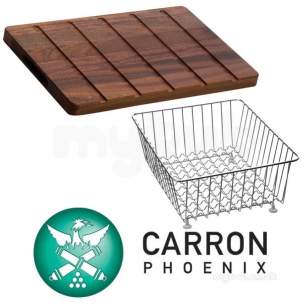 Carron Phoenix Taps and Mixers -  Carron Phoenix Zakvl100stca Na Vela Accessory Pack For Single Bowl
