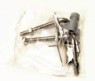 Plumb Center Wc Seat Accessories -  Center Brand Fcs11ss Stainless Steel Cranked Seat Hinge