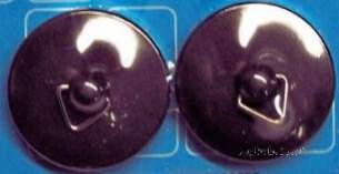 Cb Blister Packs -  Center Brand Udc/54/008 Black Bath Stopper Plug Pair