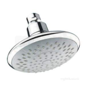 Center Shower Accessories -  Center Brand C04833 Chrome Fixed Shower Head 120mm