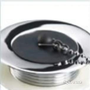 Cme Whk03cp Chrome 38 Mm Bath Waste With Poly Plug