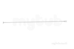 Center Brand Shower Accessories -  Chrome 915mm Shower Rail Ceiling Support For Professional Profile 400 800