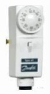 Danfoss Randall Domestic Controls -  Danfoss 041e001000 White Atc Cylinder Thermostat