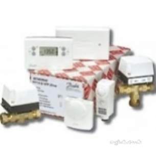 Danfoss Randall Domestic Controls -  Danfoss 087n650054 White Fp715 28mm Unvented Control Pack