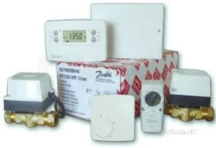 Danfoss Randall Domestic Controls -  Danfoss 087n650100 White Cp715sihsp 22mm Heat Share Pack