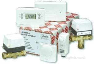 Danfoss Randall Domestic Controls -  Danfoss 087n650200 White Set3m Hasp Heat Share Pack