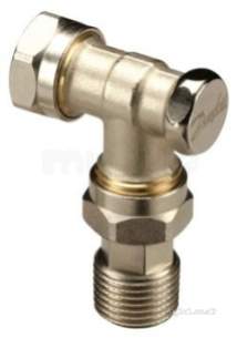 Danfoss Randall Ras C and Ras D Trvs -  Danfoss 003l020400 Nickel Rlv-d 8/10mm Lockshield Valve With Compression Fitting