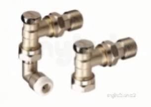 Danfoss Randall Ras C and Ras D Trvs -  Danfoss 003l020500 Nickel Rlv-d 10mm Lockshield Push Fit Valve