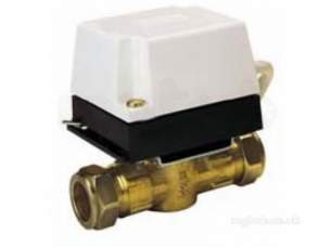 Danfoss Randall Domestic Controls -  Danfoss 087n664200 White Hp22b 2 Port Valve 22mm And Hpa2 Actuator