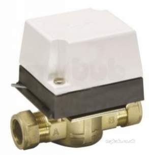 Danfoss 087n664400 White Hp28b 2 Port Valve 28mm With Hpa2 Actuator