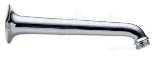 Deva Showering -  Deva Armw01 Chrome 185mm Reach Shower Arm