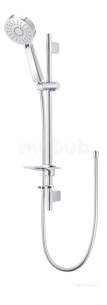 Deva Showering -  Deva Kmkit Chrome Krome Chrome Three Function Shower Kit