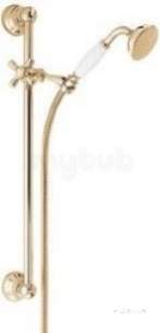 Deva Showering -  Deva Kits06/g Gold Period Style Gold Antique Shower Kit Single Function