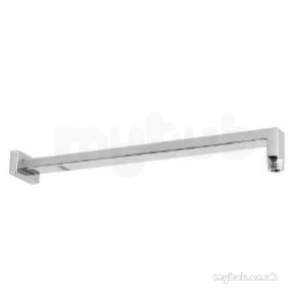 Deva Showering -  Deva Armw05 Chrome Chrome Wall Mount Shower Arm 382 Mm