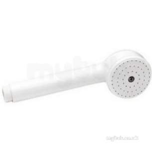 Deva Showering -  Deva Hans01 White White Single Function Handset