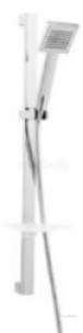 Deva Showering -  Deva Kits02 Chrome Square Chrome Shower Kit