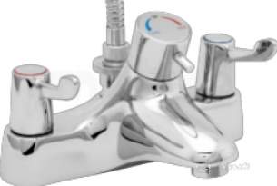 Deva Brassware -  Deva Dlttsm106 Chrome Thermostatic Chrome Thermostatic Bath Shower Mixer